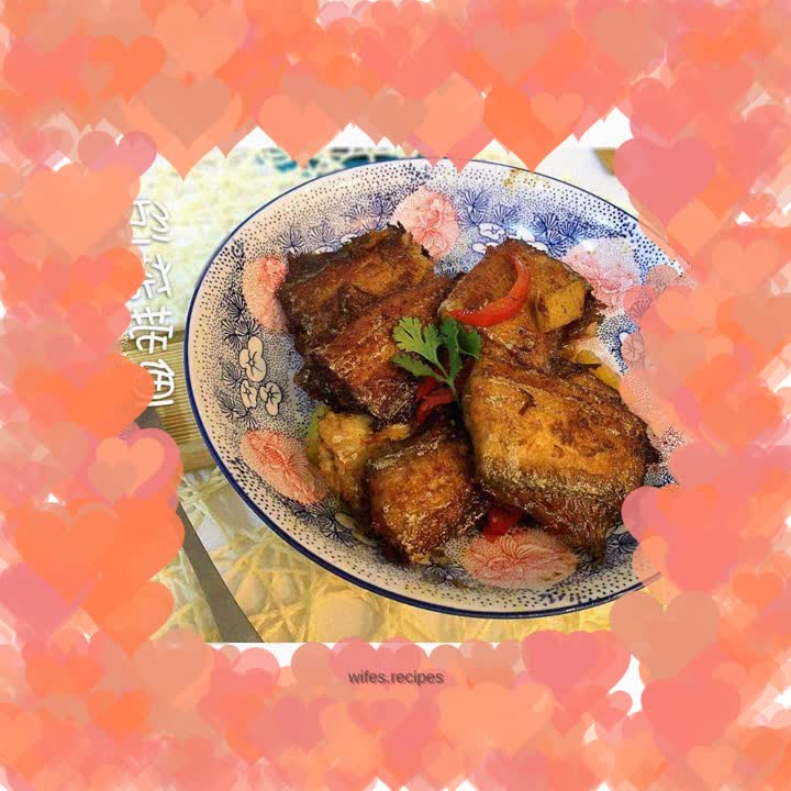 Braised hairtail fish