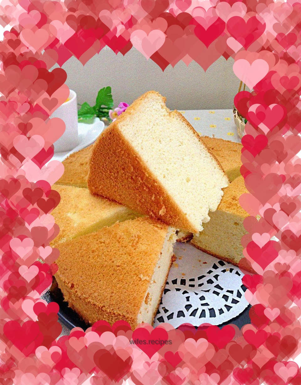 Orange chiffon cake