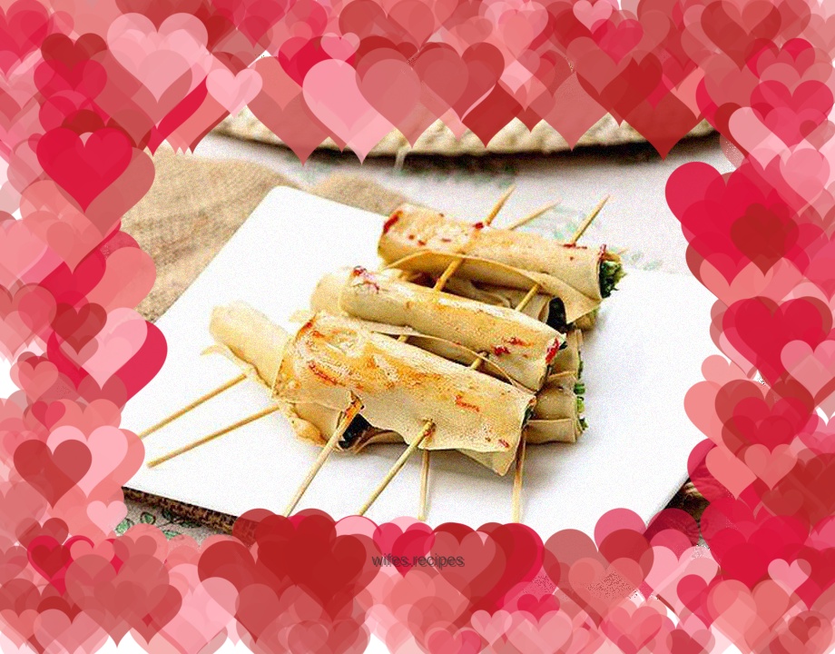 Grilled Bean Curd with Chives
