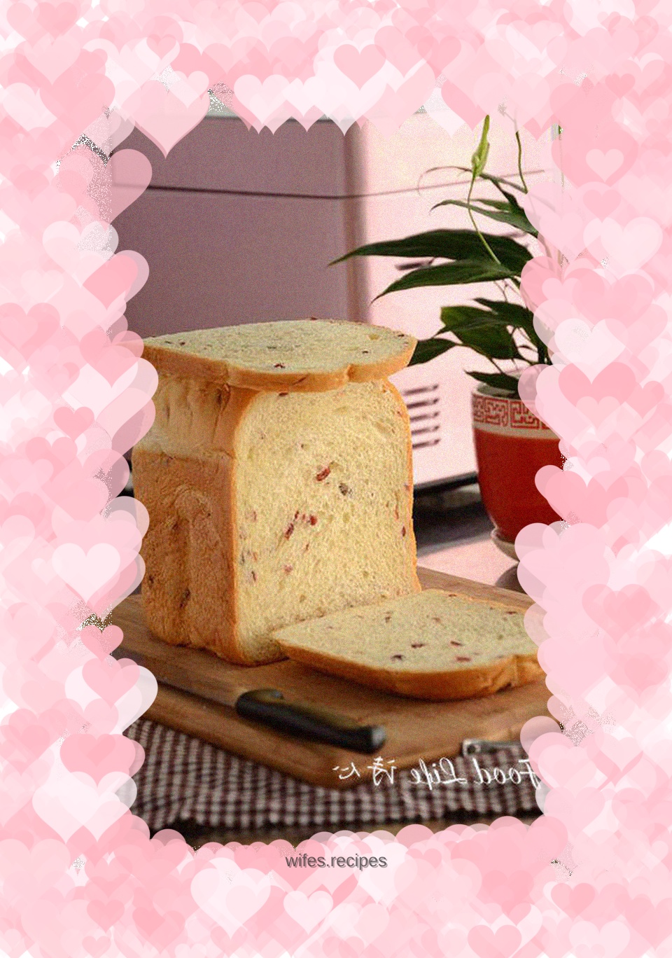【One-touch Cranberry Egg Toast】