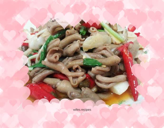 Pickled Pepper Duck Intestine