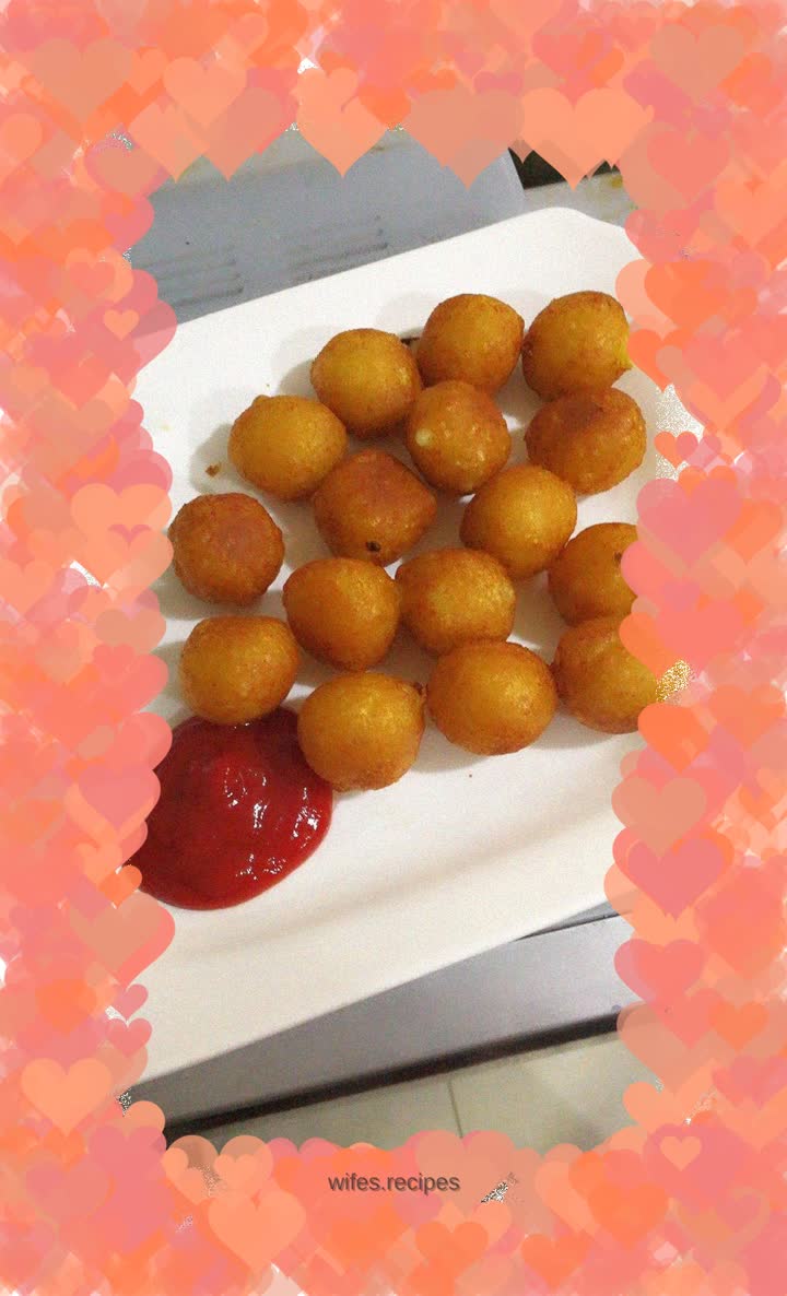 Mashed Potato Meatballs