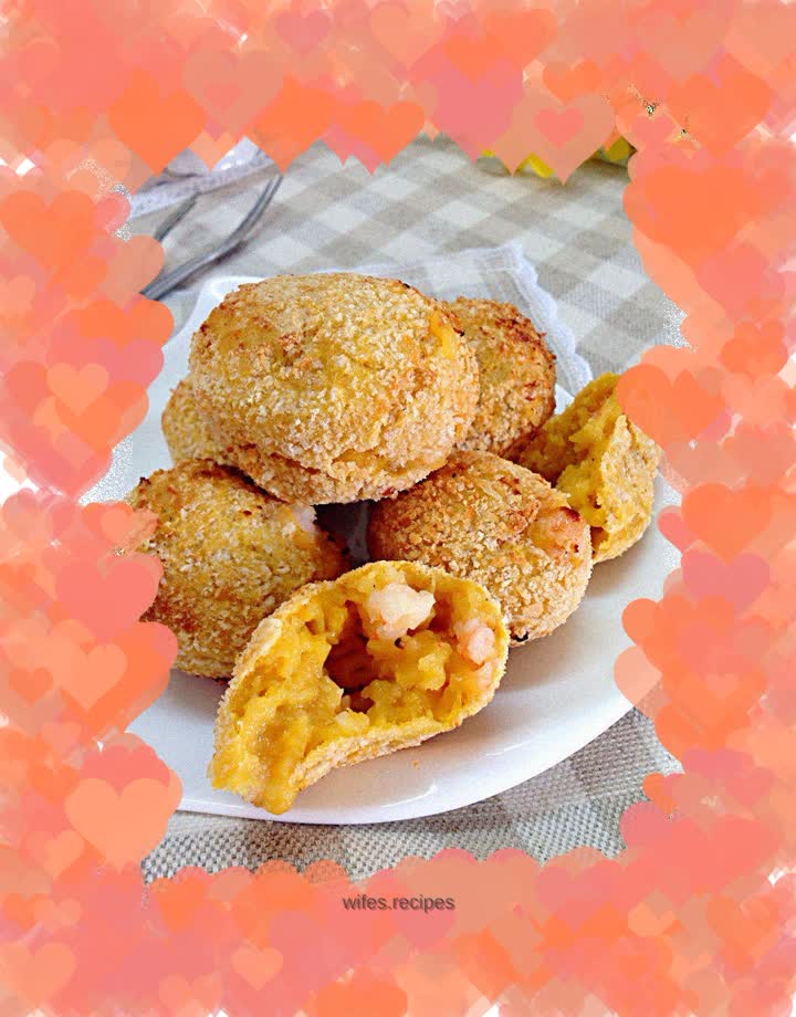 Shrimp and Sweet Potato Balls
