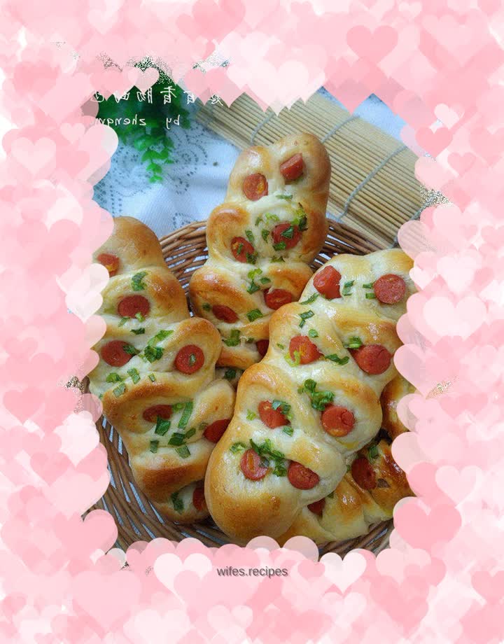 Scallion Sausage Bread