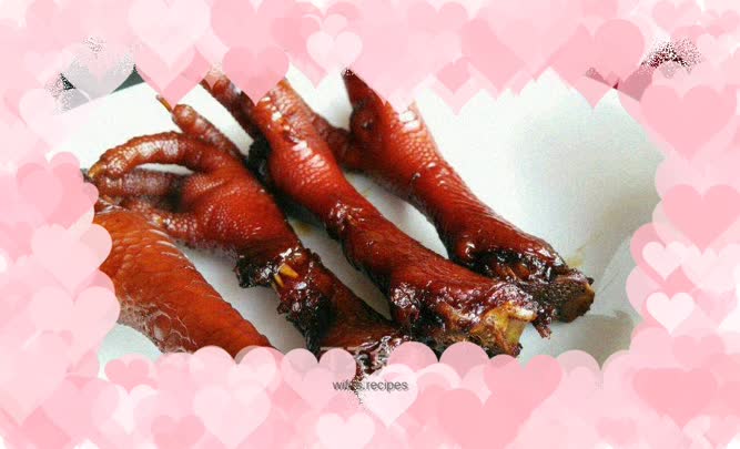 Braised chicken feet