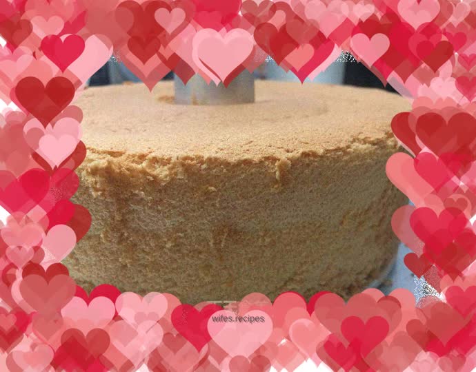 8 inch chiffon cake