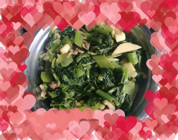 Boiled cabbage with potatoes