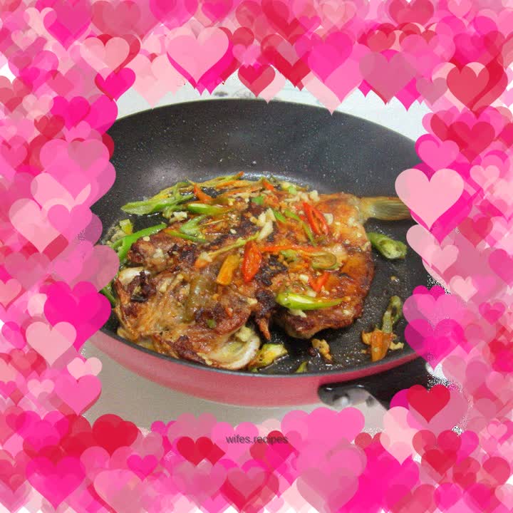 Fried Fish with Pot Stickers