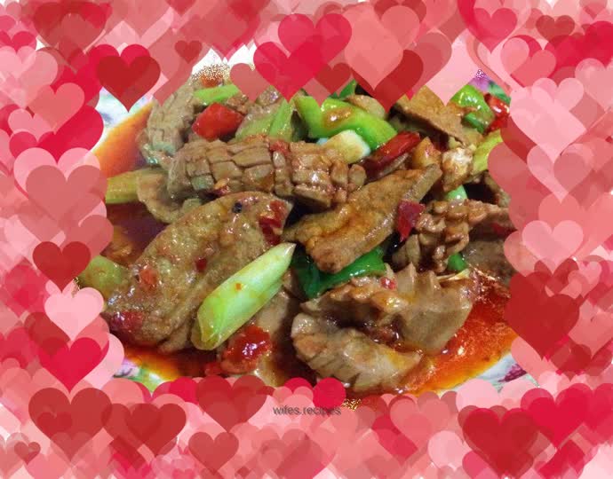 Stir-fried liver and kidneys