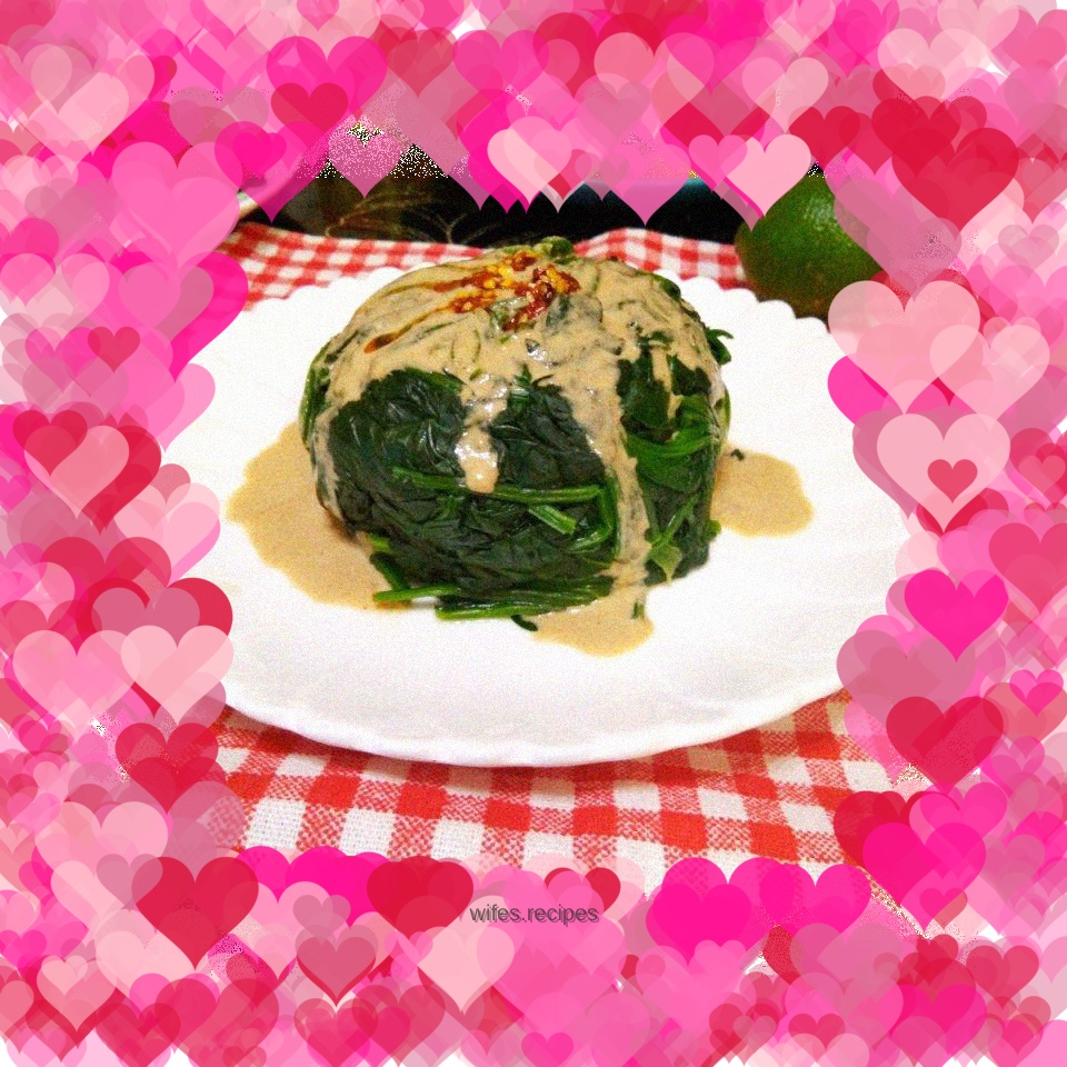 Spinach with Sesame Sauce