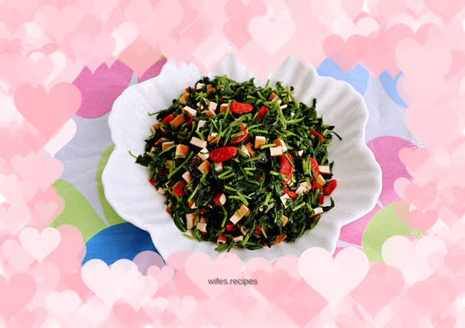 Malantou mixed with dried fragrant seeds