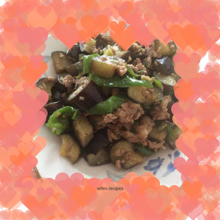 Eggplant with minced meat