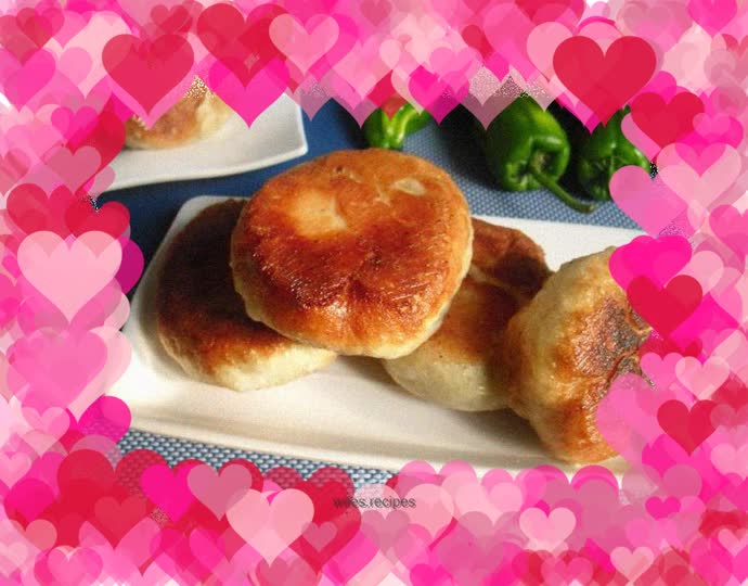 Glutinous rice filling soda bun