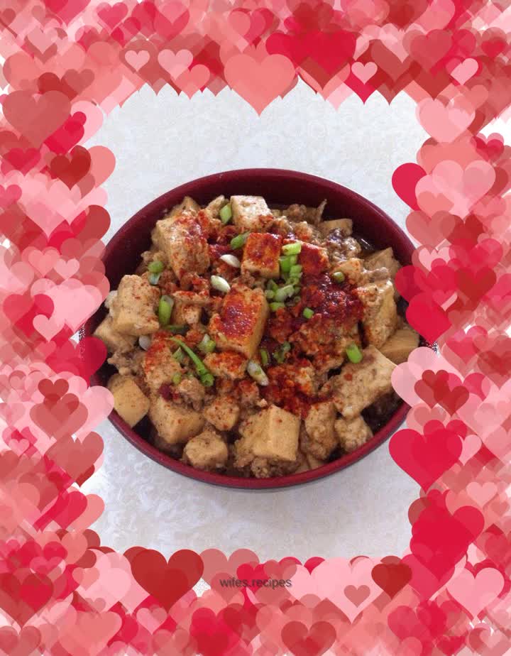 Minced Pork Tofu