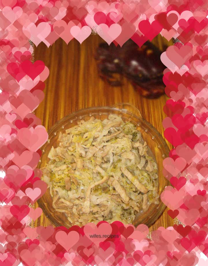 Fried pork with sauerkraut