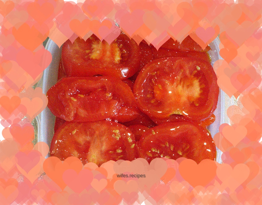Candied tomatoes