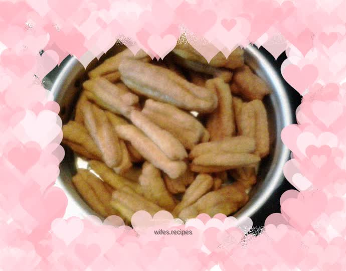 Breakfast mini fried dough sticks