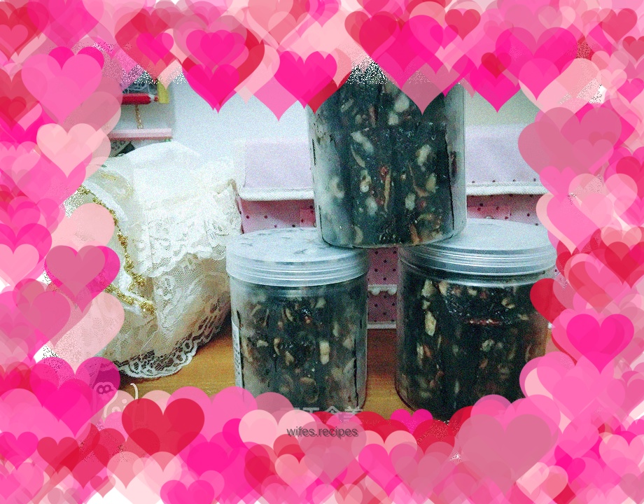 Donkey hide gelatin sesame paste