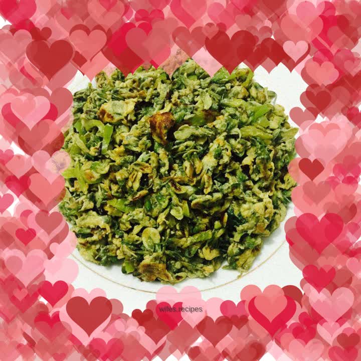 Sophora japonica scrambled eggs