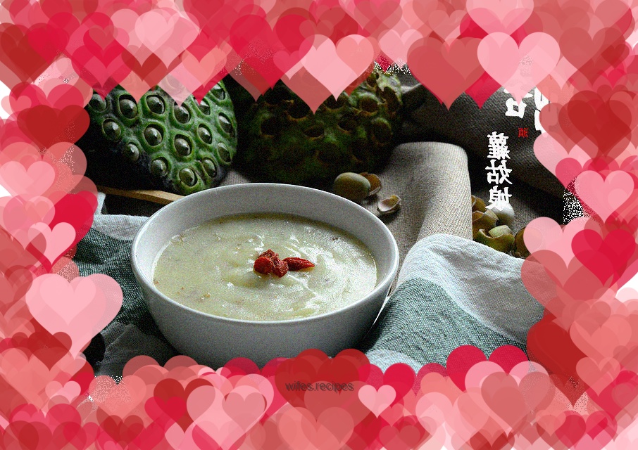 Osmanthus lotus seed soup