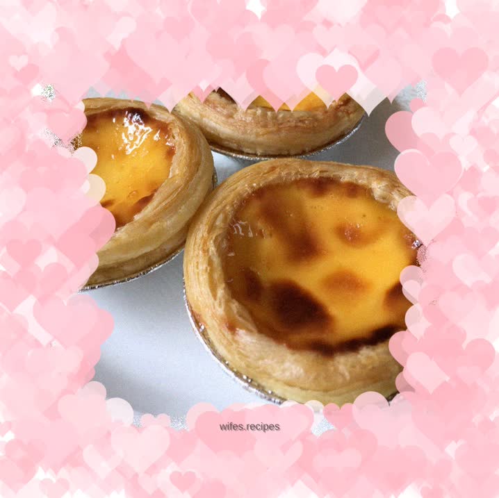 Grilled Portuguese Egg Tart