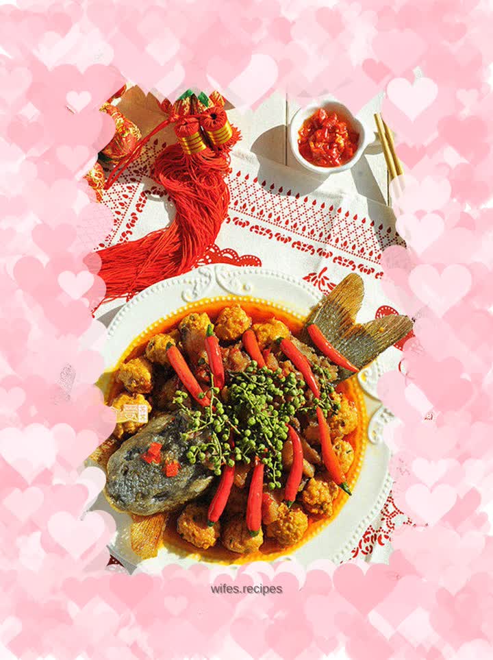 The delicious spicy crispy fish