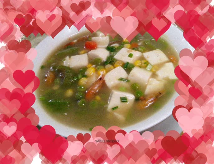 "Curry Tofu Soup"——Warming Soup