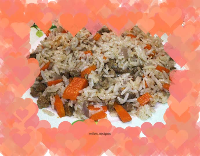 Pluck rice (simple family recipe)