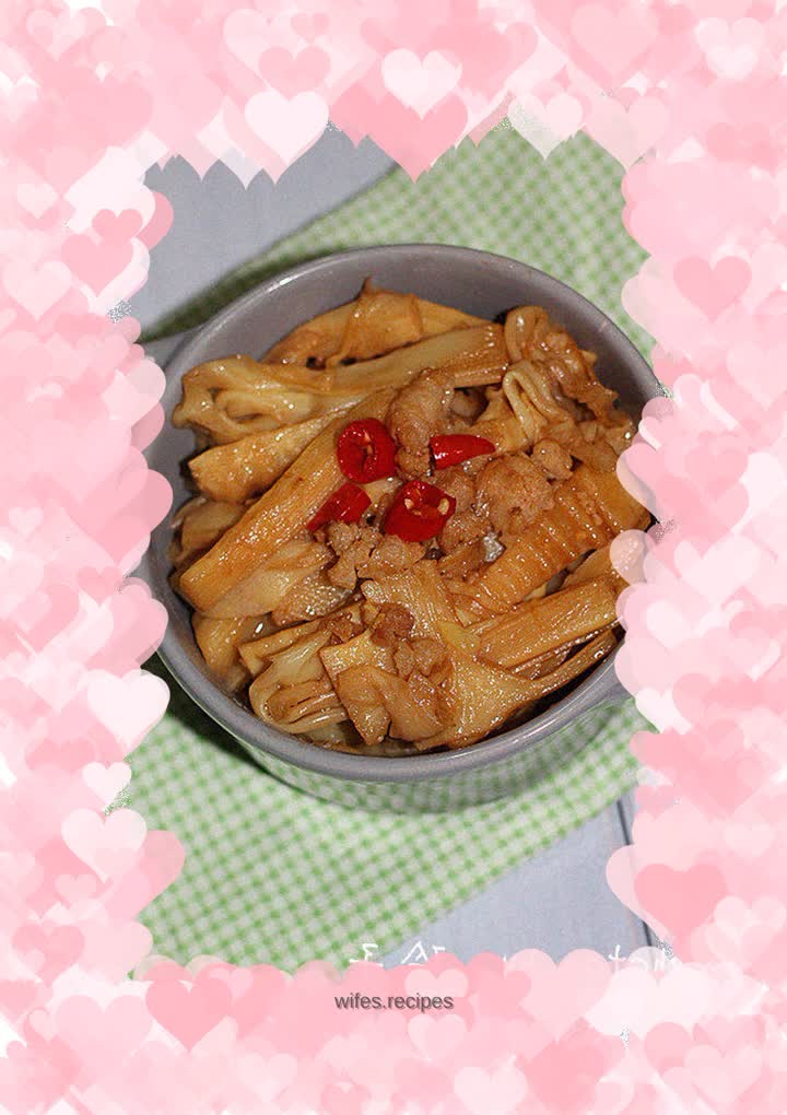 Minced Pork Bamboo Shoots