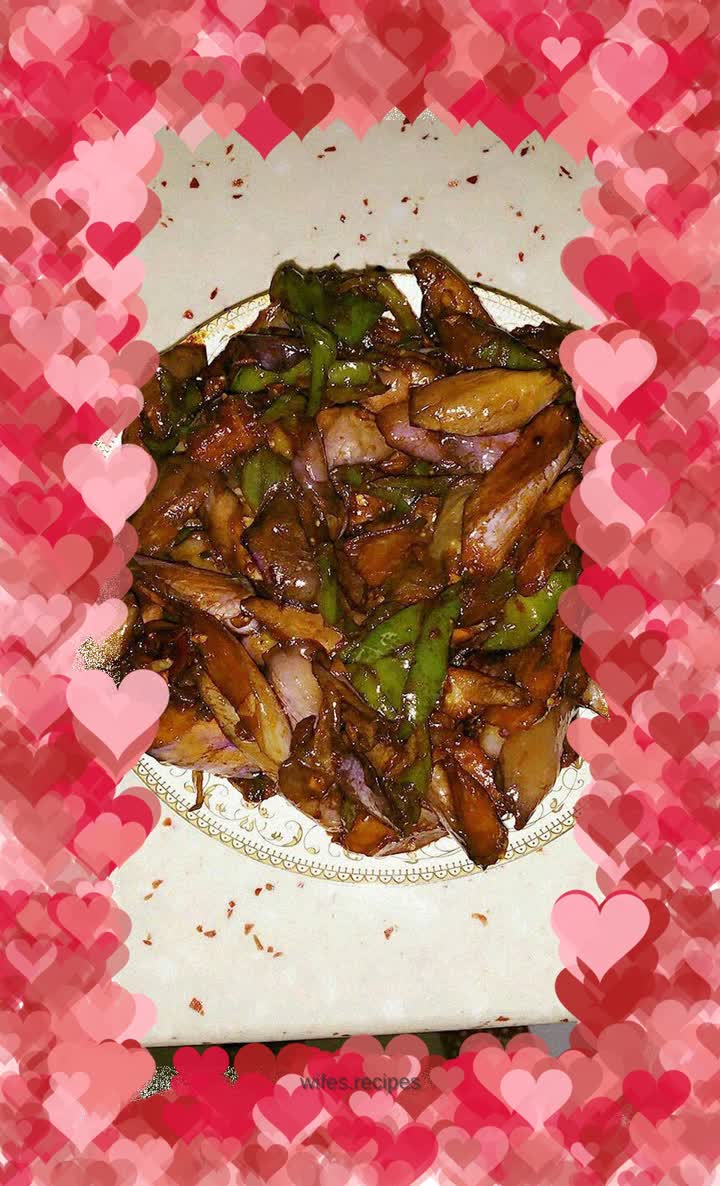 Fish-flavored eggplant