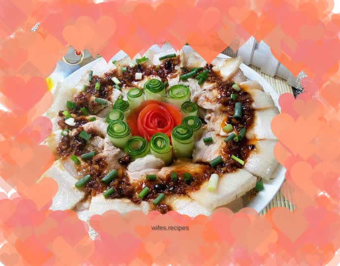 Improved version ~ white meat with garlic paste ~