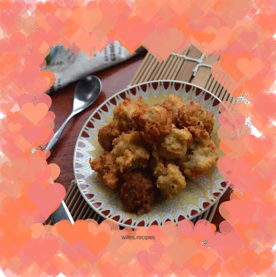 Fried lotus root balls