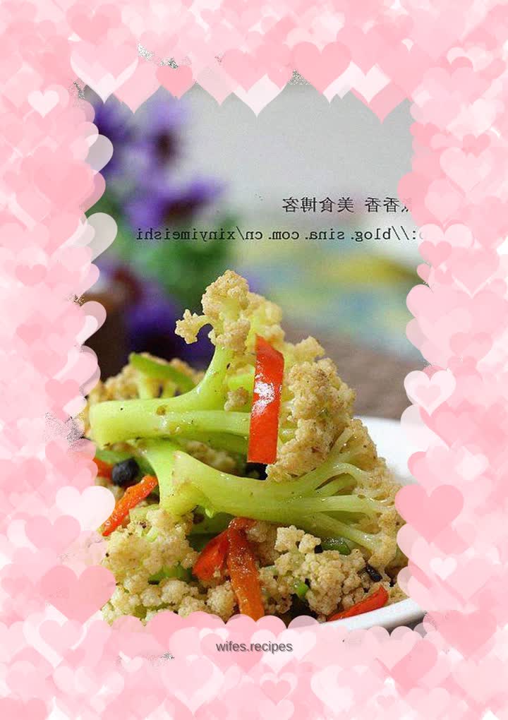 A stir-fried home-cooked dish that can be completed in ten minutes---Stir-fried cauliflower