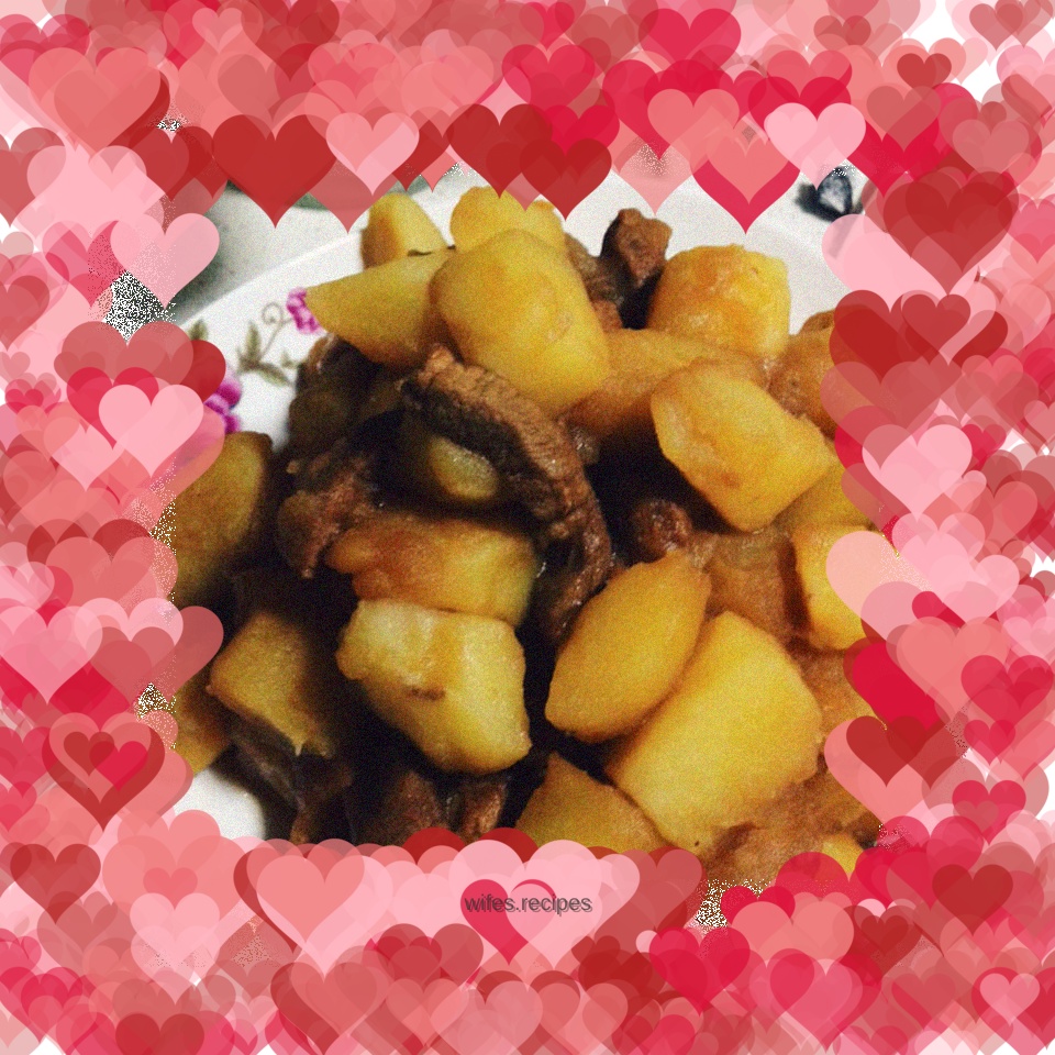 Beef stew with potatoes