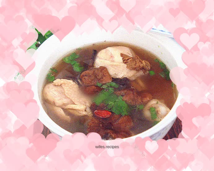 Hazel Mushroom Chicken Leg Soup