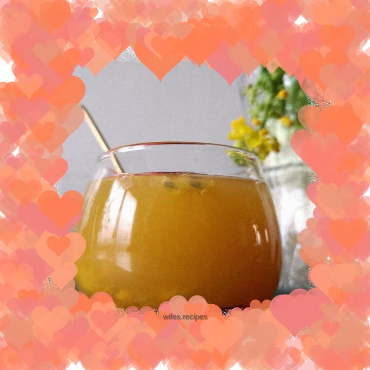 Passion Fruit Prickly Pear Honey Water