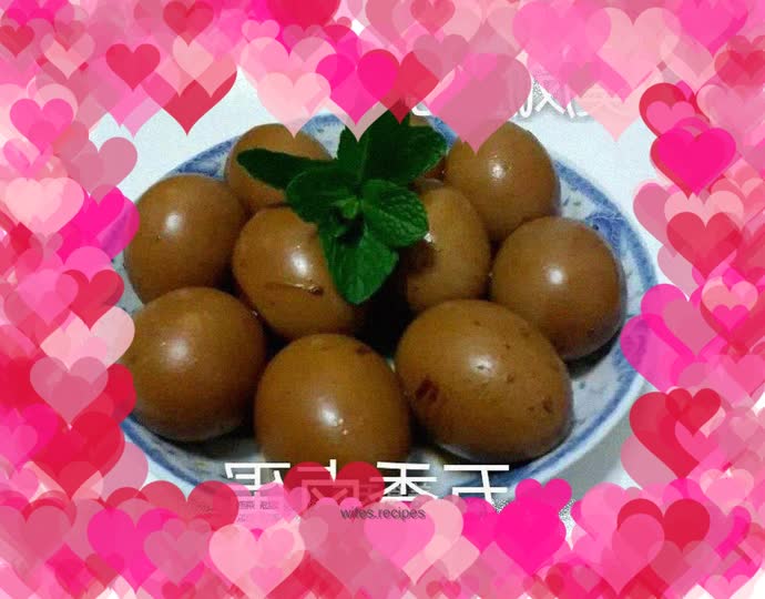 Five spice braised eggs