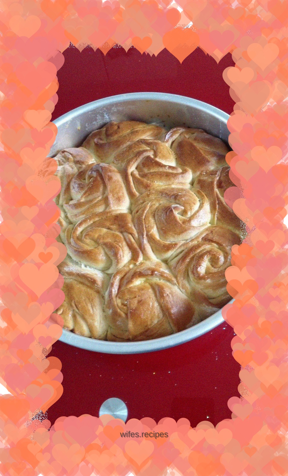 Rose hand-pulled bread