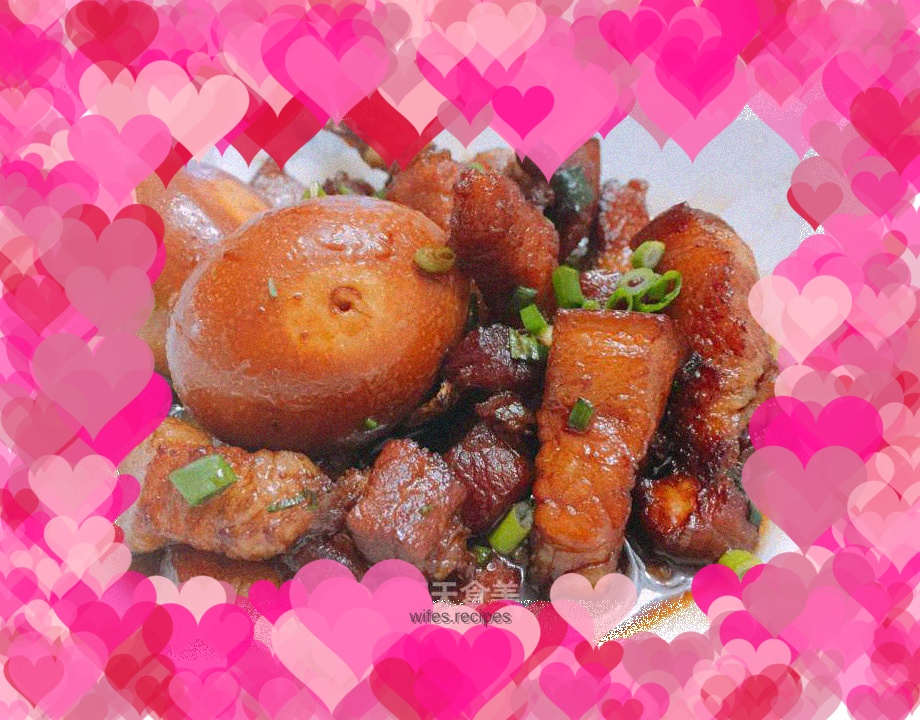 Lazy version of braised pork