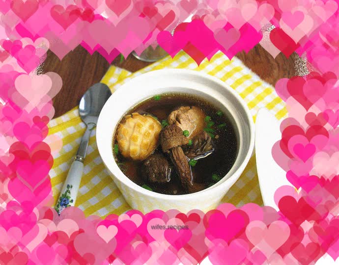 Agaricus Blazei Matsutake Spare Ribs and Abalone Soup