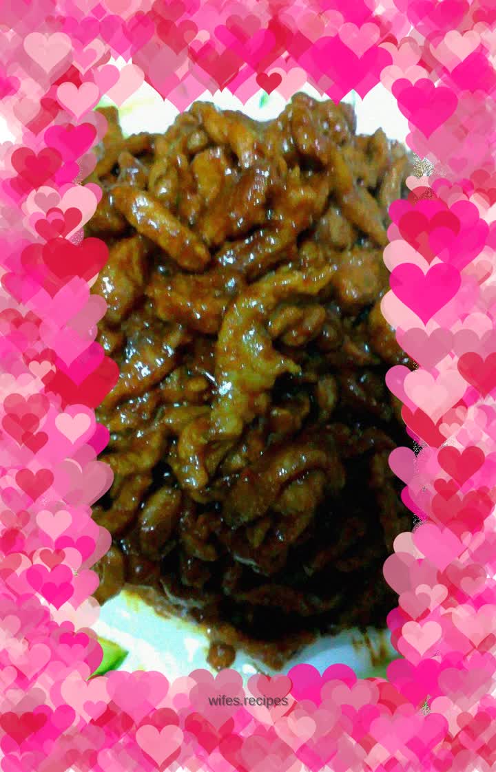 Shredded Pork with Beijing Sauce