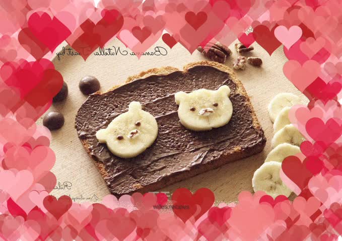 Banana Chocolate Toast