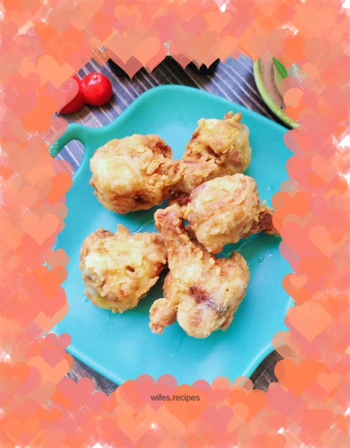 Crispy Onion Chicken Wings