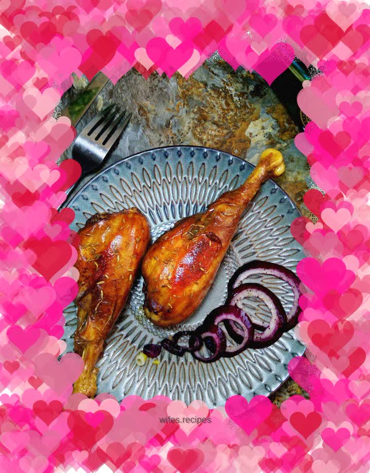 Grilled chicken legs