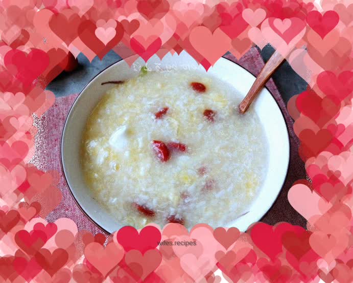 Rice wine egg drop soup