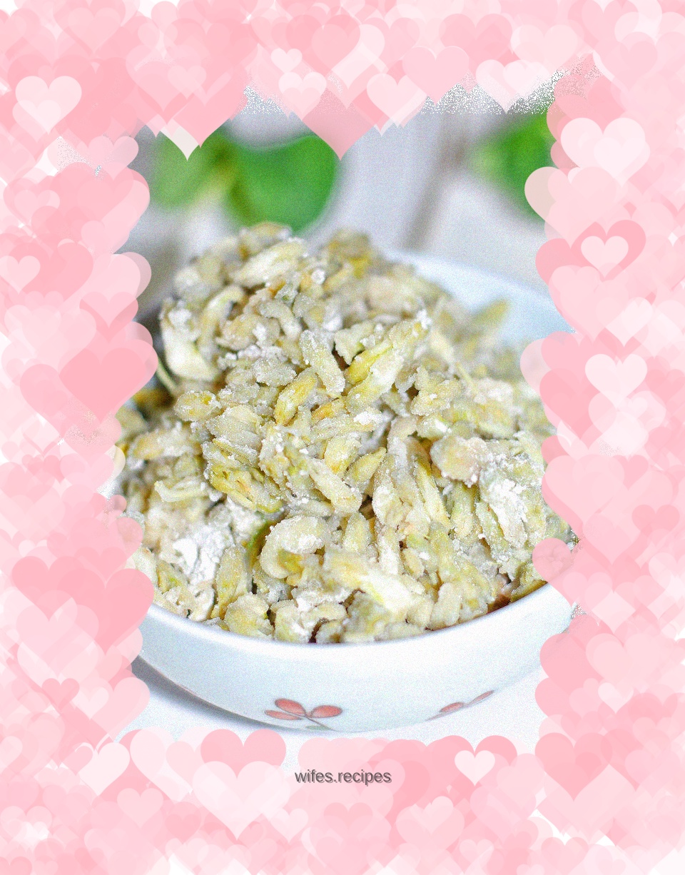 Steamed Sophora japonica