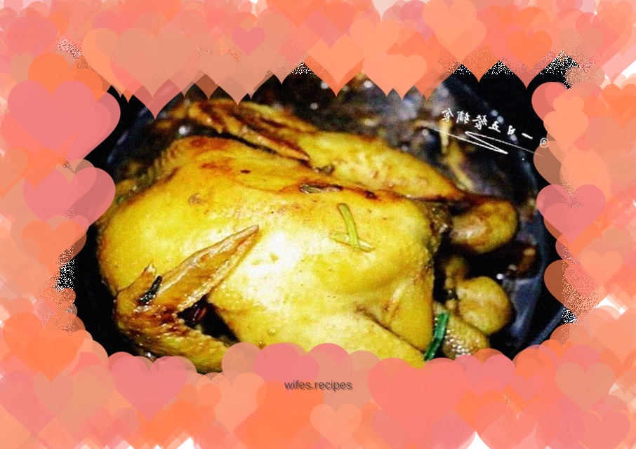 Salt-baked shredded chicken