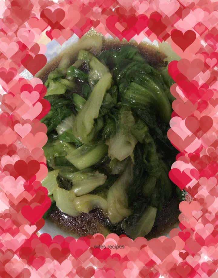 Oyster Sauce Lettuce