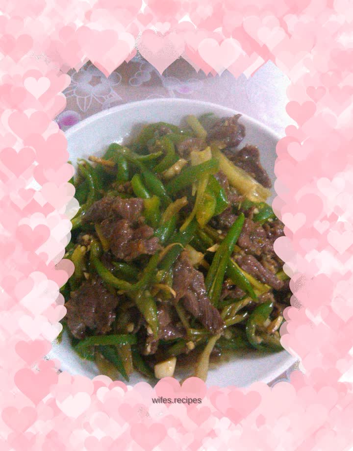 Rice Killer: Stir-fried Beef with Green Pepper