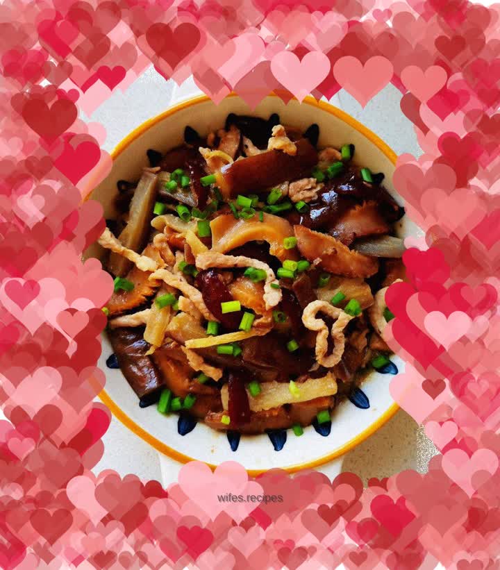 Traditional steamed eggplant